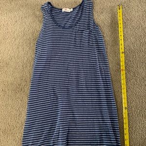 Vineyard vines women dress stripe blue small s